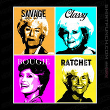 Load image into Gallery viewer, Secret_Shirts Magnets / 3"x3" / Black Golden Savages