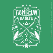 Load image into Gallery viewer, Shirts Magnets / 3"x3" / Irish Green Dungeon Dancer