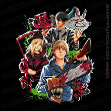 Load image into Gallery viewer, Daily_Deal_Shirts Magnets / 3"x3" / Black Hail To The Devil Hunters