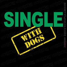 Load image into Gallery viewer, Daily_Deal_Shirts Magnets / 3"x3" / Black Single With Dogs