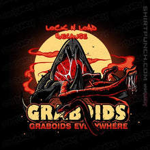 Load image into Gallery viewer, Secret_Shirts Magnets / 3"x3" / Black Graboids Everywhere