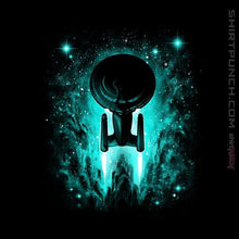 Load image into Gallery viewer, Shirts Magnets / 3"x3" / Black Voyages In Space