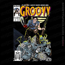 Load image into Gallery viewer, Secret_Shirts Magnets / 3"x3" / Black Groovy Comics