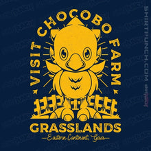 Load image into Gallery viewer, Shirts Magnets / 3"x3" / Navy Grasslands Area Farm