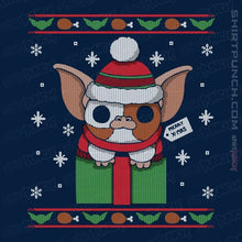 Load image into Gallery viewer, Shirts Magnets / 3"x3" / Navy Pet Christmas