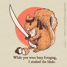 Load image into Gallery viewer, Daily_Deal_Shirts Magnets / 3"x3" / Natural Squirrel Blade