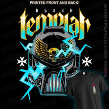 Load image into Gallery viewer, Sold_Out_Shirts Magnets / 3"x3" / Black Black Templar Metal