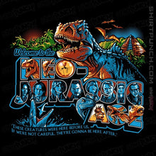 Load image into Gallery viewer, Daily_Deal_Shirts Magnets / 3"x3" / Black Welcome to the Neo-Jurassic Age