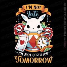 Load image into Gallery viewer, Secret_Shirts Magnets / 3"x3" / Black Wonderous Rabbit