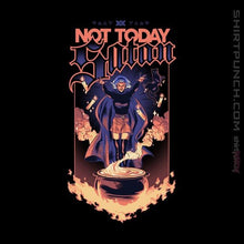 Load image into Gallery viewer, Shirts Magnets / 3"x3" / Black Not Today Sabrina