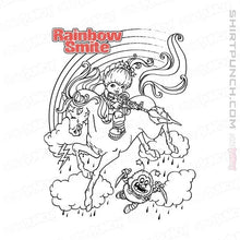 Load image into Gallery viewer, Secret_Shirts Magnets / 3"x3" / White Rainbow Smite