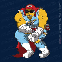 Load image into Gallery viewer, Daily_Deal_Shirts Magnets / 3"x3" / Navy Duff Knight