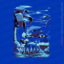 Load image into Gallery viewer, Shirts Magnets / 3"x3" / Royal Blue Green Hill Zone