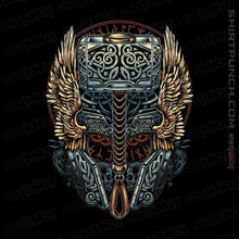 Load image into Gallery viewer, Shirts Magnets / 3"x3" / Black Pray For Thunder