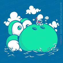 Load image into Gallery viewer, Shirts Magnets / 3"x3" / Sapphire Dino Island Baby