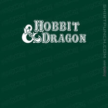 Load image into Gallery viewer, Secret_Shirts Magnets / 3"x3" / Forest Hobbit And Dragon