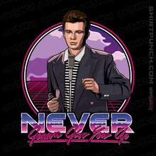 Load image into Gallery viewer, Daily_Deal_Shirts Magnets / 3"x3" / Black Never Gonna Give You Up!