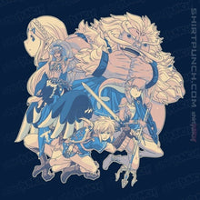 Load image into Gallery viewer, Shirts Magnets / 3"x3" / Navy Wild Heroes