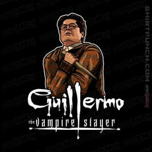 Load image into Gallery viewer, Shirts Magnets / 3&quot;x3&quot; / Black Guillermo The Vampire Slayer
