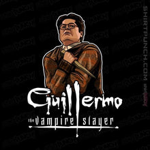 Load image into Gallery viewer, Shirts Magnets / 3"x3" / Black Guillermo The Vampire Slayer