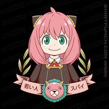 Load image into Gallery viewer, Shirts Magnets / 3"x3" / Black Young Spy