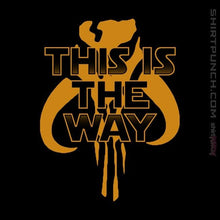 Load image into Gallery viewer, Shirts Magnets / 3"x3" / Black This Is The Way