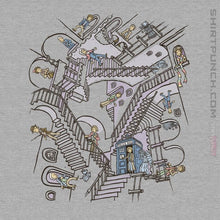 Load image into Gallery viewer, Daily_Deal_Shirts Magnets / 3"x3" / Sports Grey Escher Who