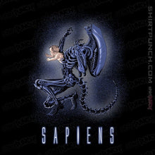 Load image into Gallery viewer, Shirts Magnets / 3"x3" / Black Sapiens