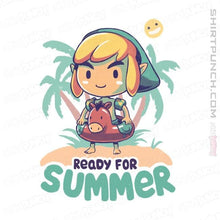 Load image into Gallery viewer, Shirts Magnets / 3"x3" / White Ready For Summer