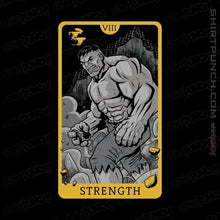 Load image into Gallery viewer, Shirts Magnets / 3"x3" / Black Tarot Strength