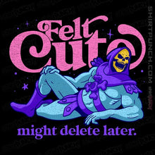 Load image into Gallery viewer, Secret_Shirts Magnets / 3"x3" / Black Felt Cute!