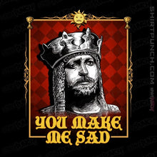 Load image into Gallery viewer, Daily_Deal_Shirts Magnets / 3"x3" / Black You Make Me Sad