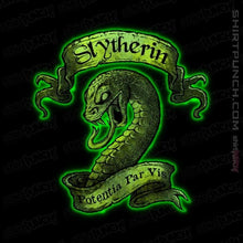 Load image into Gallery viewer, Shirts Magnets / 3"x3" / Black Slytherin