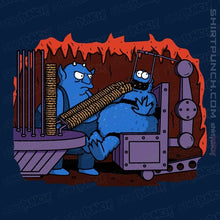 Load image into Gallery viewer, Daily_Deal_Shirts Magnets / 3"x3" / Navy Cookie Hell
