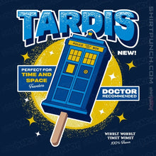 Load image into Gallery viewer, Shirts Magnets / 3"x3" / Navy Time and Space Ice Cream