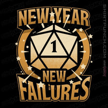 Load image into Gallery viewer, Secret_Shirts Magnets / 3"x3" / Black New Year More Failures