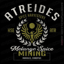 Load image into Gallery viewer, Daily_Deal_Shirts Magnets / 3"x3" / Black Atreides Melange Spice