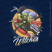 Load image into Gallery viewer, Daily_Deal_Shirts Magnets / 3"x3" / Navy Witches