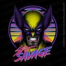 Load image into Gallery viewer, Daily_Deal_Shirts Magnets / 3"x3" / Black Stay Savage