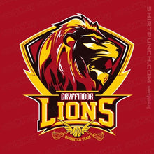 Load image into Gallery viewer, Shirts Magnets / 3"x3" / Red Gryffindors Lions