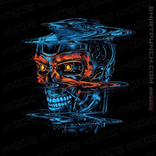 Load image into Gallery viewer, Shirts Magnets / 3"x3" / Black Glitchy Future