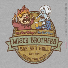 Load image into Gallery viewer, Daily_Deal_Shirts Magnets / 3&quot;x3&quot; / Sports Grey Miser Bros Bar

