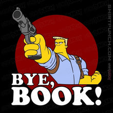 Load image into Gallery viewer, Secret_Shirts Magnets / 3"x3" / Black Bye, Book!