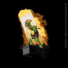 Load image into Gallery viewer, Shirts Magnets / 3"x3" / Black The Last Slice Of PIzza