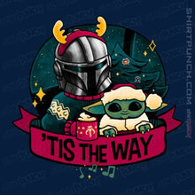 Load image into Gallery viewer, Daily_Deal_Shirts Magnets / 3"x3" / Navy Tis The Way