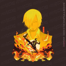 Load image into Gallery viewer, Shirts Magnets / 3"x3" / Dark Chocolate Sanji Shadow