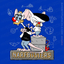 Load image into Gallery viewer, Daily_Deal_Shirts Magnets / 3"x3" / Royal Blue Narf Busters