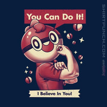 Load image into Gallery viewer, Shirts Magnets / 3"x3" / Navy I Believe In You