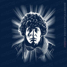 Load image into Gallery viewer, Daily_Deal_Shirts Magnets / 3"x3" / Navy Tom Baker
