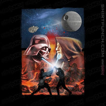 Load image into Gallery viewer, Daily_Deal_Shirts Magnets / 3"x3" / Black The Duel